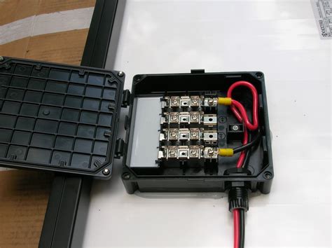 junction box roof|solar panel junction box.